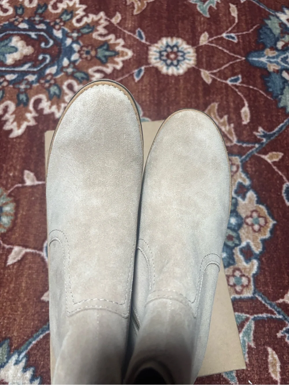 Earth Calia Round Toe Casual Wedge Ankle Booties size 9 brand new